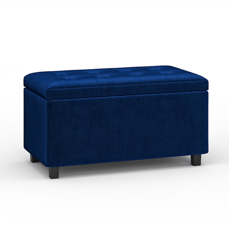 WYNDENHALL Essex 34-in. Wide Rectangular Storage Ottoman