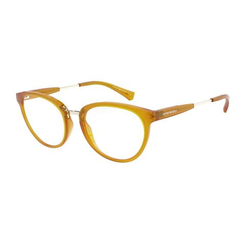 Emporio Armani EA3166 5830 52 Shiny Opal Honey Woman Butterfly Eyeglasses