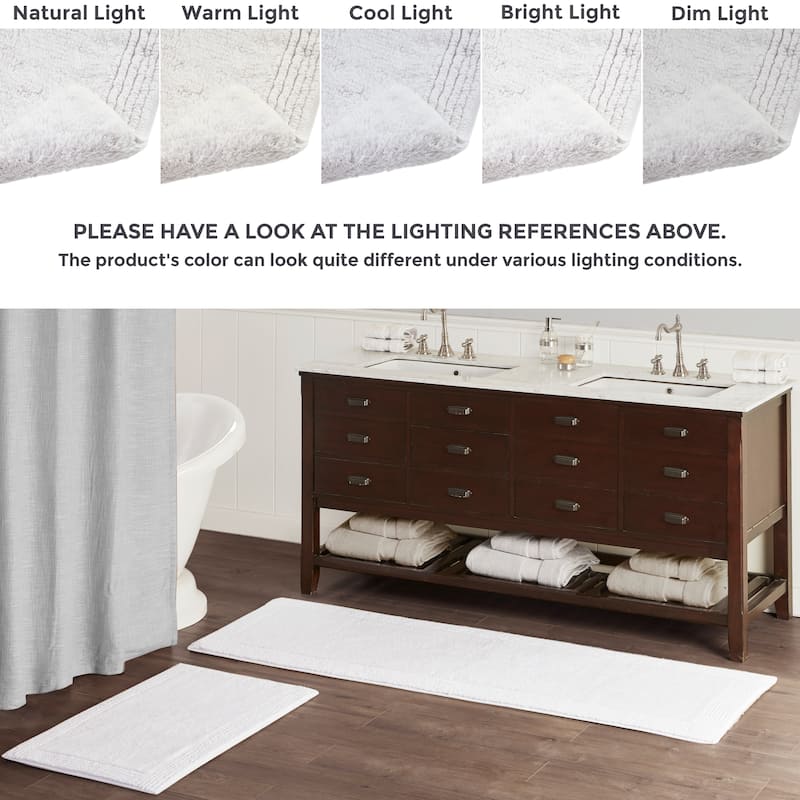 Madison Park Signature Splendor 100-percent Cotton Tufted 3000 GSM Reversible Bath Rug