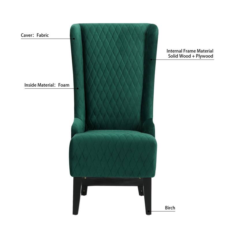 23.03" Wide Wing Back Chair for Living Room