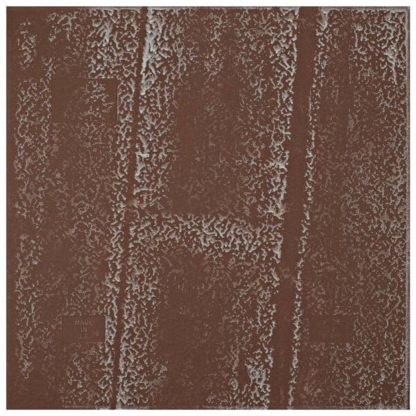 Somertile 17 625x17 625 Inch Tudor Charcoal Brown Ceramic Floor And Wall Tile 5 Tiles 11 02 Sqft Overstock 12046258 Sample