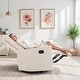 preview thumbnail 17 of 22, Recliner Chair, Swivel Rocking, Glider Rocker Recliner, Nursery Chair With Footrest For Living Room