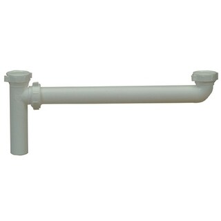 PROFLO 1-1/2" x 13" Plastic End Outlet Waste Disposer - Adjustable