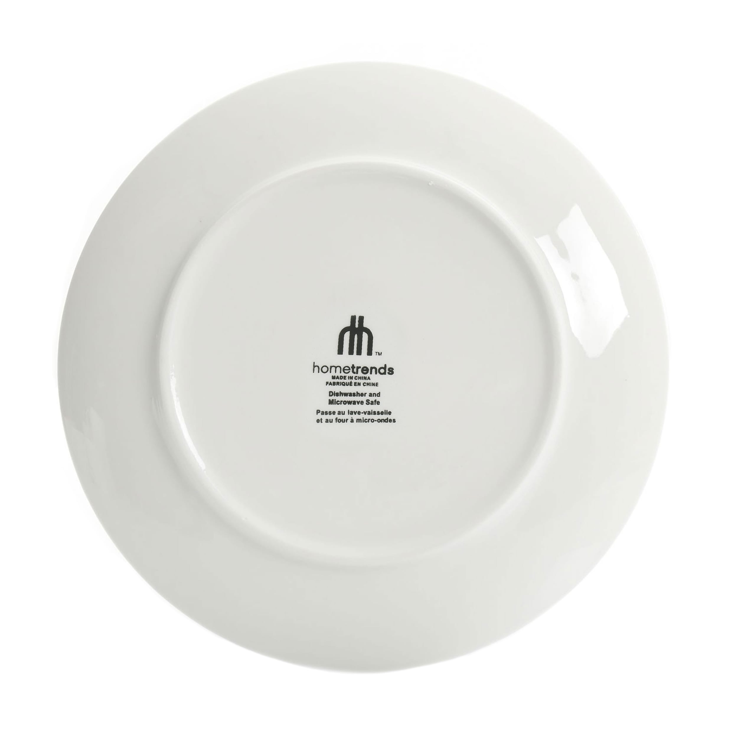 Hometrends Crenshaw 12 Piece Fine Ceramic Dinnerware Set