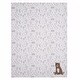 preview thumbnail 4 of 6, Bedtime Originals Sleepytime Bear White/Brown Soft Fleece Baby Blanket