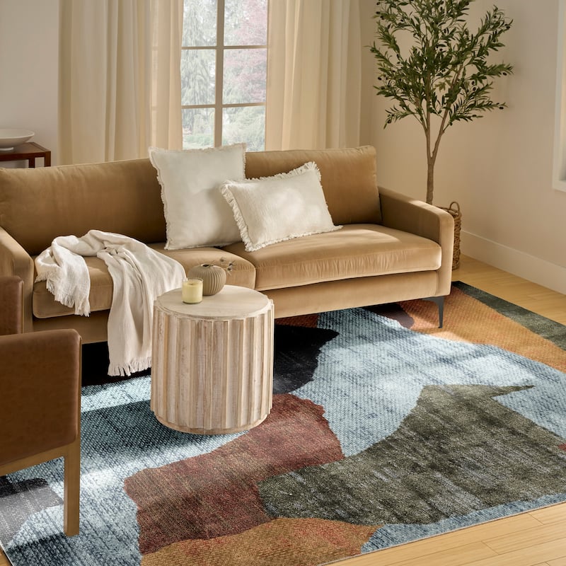 Nourison Nordic Indoor only Abstract Area Rug