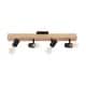 Track Lighting Rails that Match KIOTEE Frameless LED Frontlit & RGB Backlit Anti-Fog Tempered Glass Bathroom Vanity Mirror with ETL and 3-Year Warranty