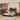 4-Pieces Bedroom Sets Vintage Bed Frame with 2 Nightstands and 1 Dresser
