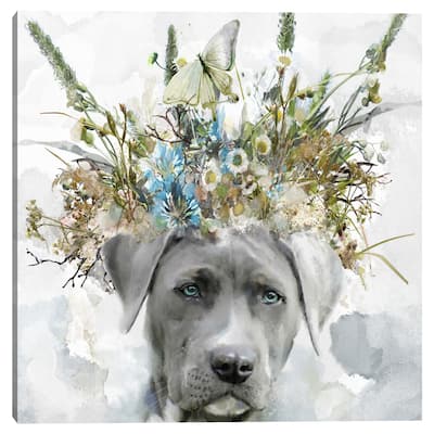 Earth Hounds II by Studio Arts Canvas Art Print