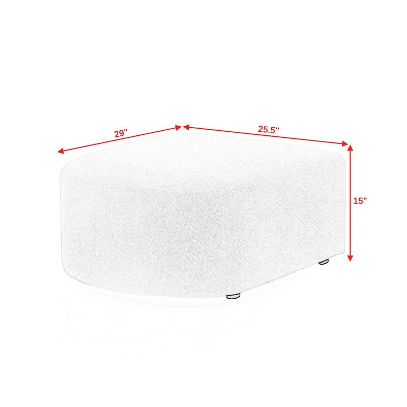 UShape Sectional Sofa Including Two Single Seat and Two Chaises & Two