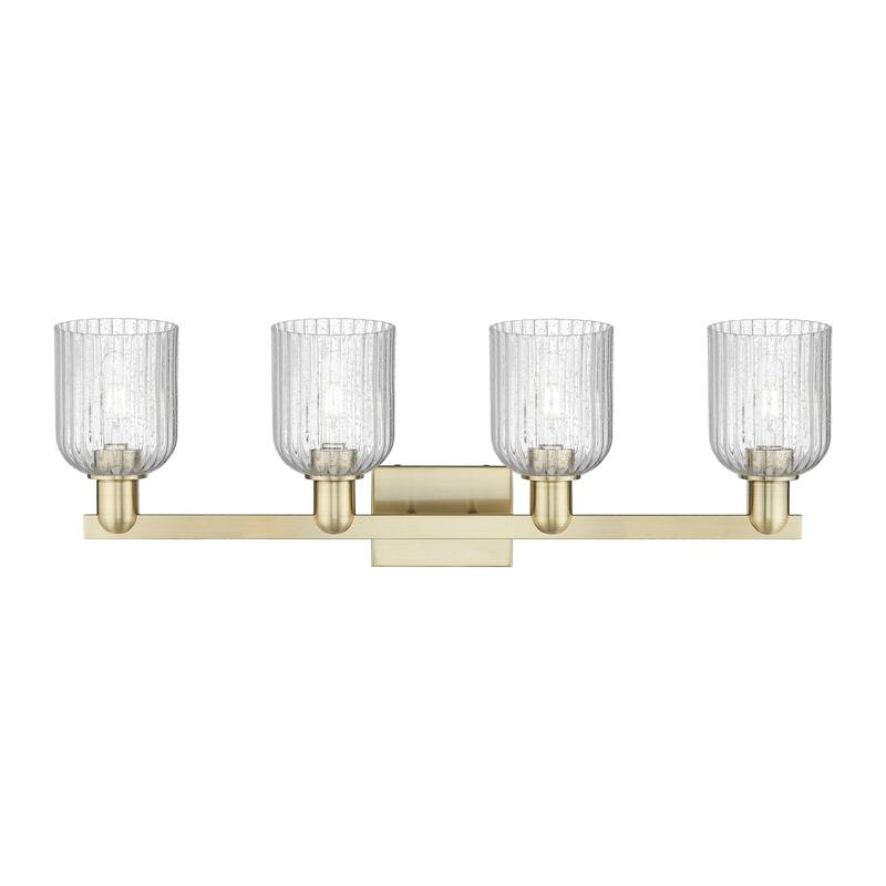 Innovations Lighting Downtown Urban - Bridal Veil - 4 Light 32" Bath Vanity Light