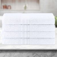 Basketweave Bath Towel (30 X 60) (White) - Set of 2 - Bed Bath & Beyond -  35570652