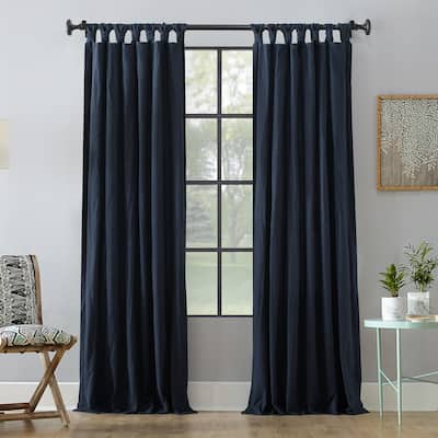 Archaeo Washed Cotton Twist Tab Curtain, Single Panel