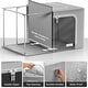 preview thumbnail 9 of 25, Foldable Storage Bag Breathable Bamboo Fabric Dustproof Organizer Box Charcoal - (2 Section - Beige)