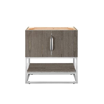 James Martin Vanities Columbia 31.5" Single Vanity Cabinet, Ash Gray