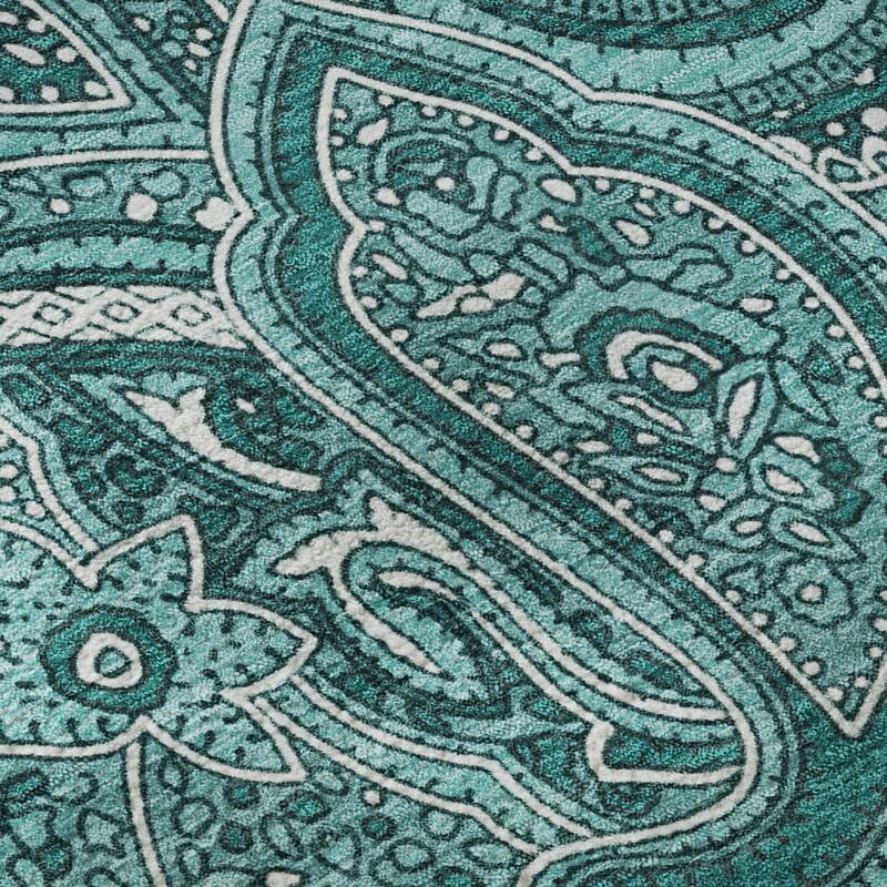 Premium Washable Super Soft Traditional Paisley Mayfield Rug