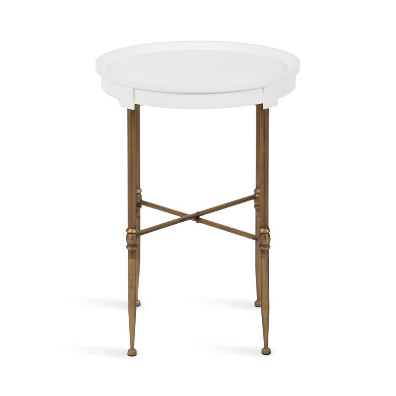 Kate and Laurel Valdi Round Side Table