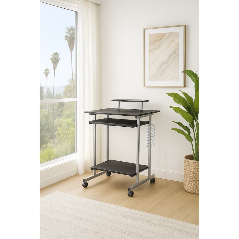 Ergonomically Designed Space-saver Computer Desk