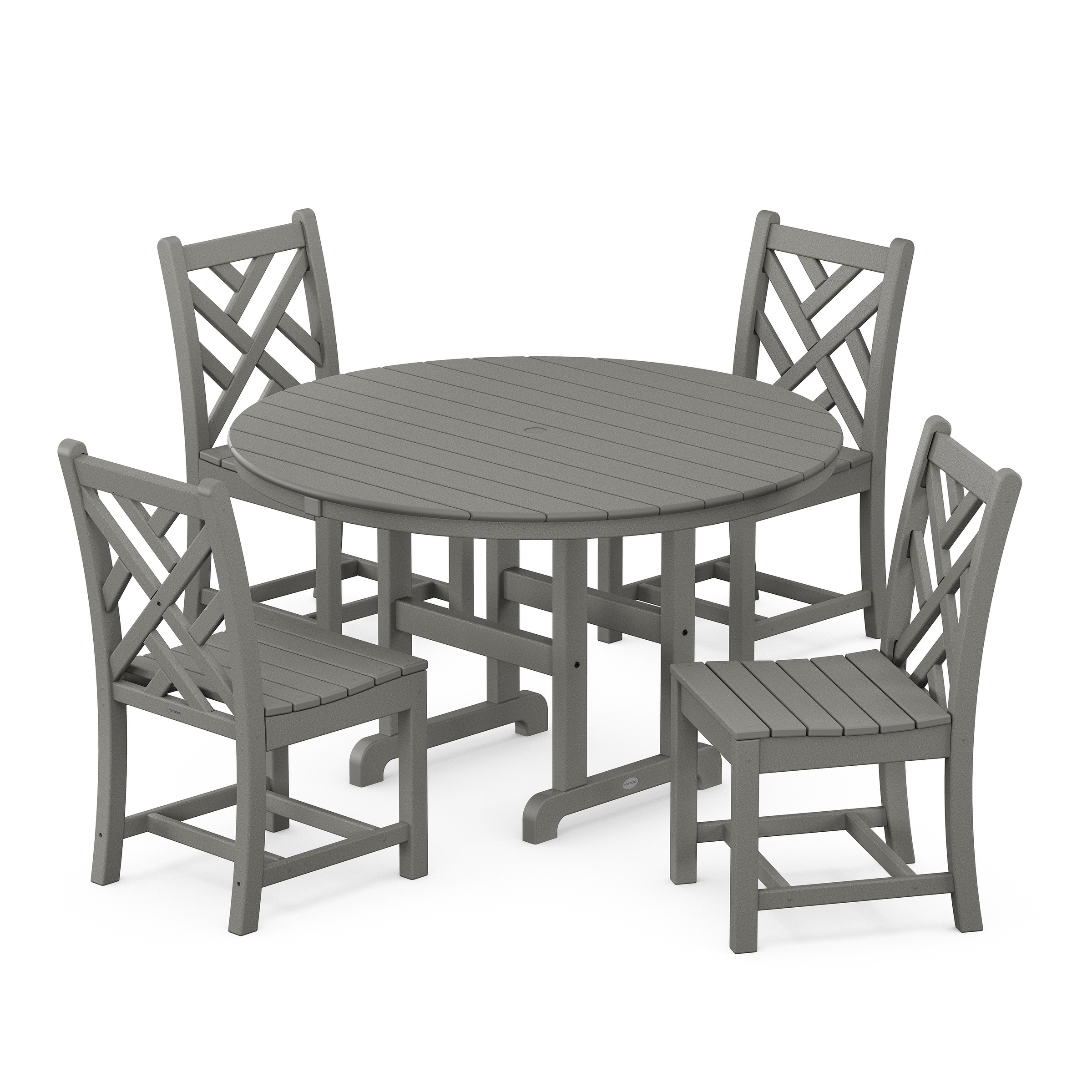 Polywood round table and chairs 2025