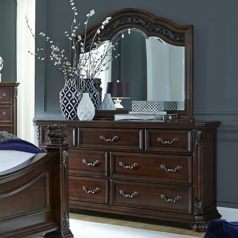 Messina Estates Cognac 7 Drawer Dresser