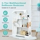 preview thumbnail 7 of 7, Kids Wooden Dollhouse Bookshelf with Anti-Tip Design and Storage Space - 31.5" x 11.5" x 45.5" (L x W x H)