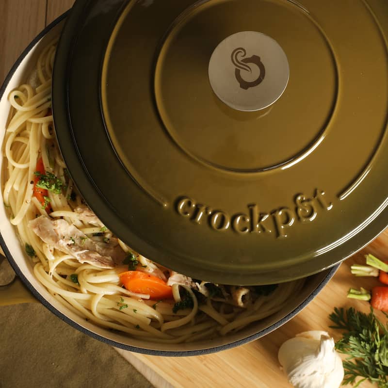 Crock Pot Artisan 7-Quart Round Dutch Oven