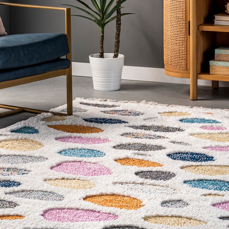 Nuloom Maybelle Braided Tassle Modern Area Rug
