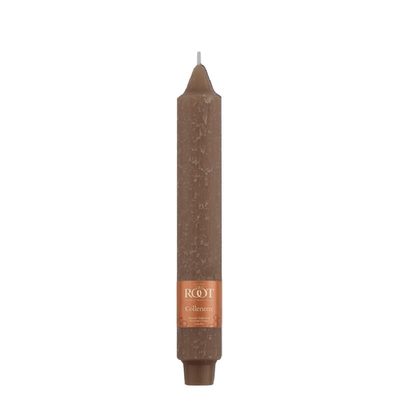 Root Unscented 9 In. Timberline™ Collenette Taper Candles box of 4