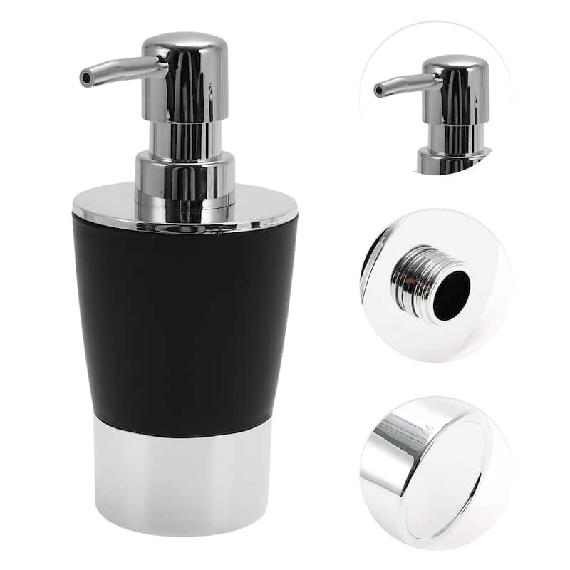 Plating Soap Pump Dispenser Set for Bathroom for Laundry Rooms 1 Set