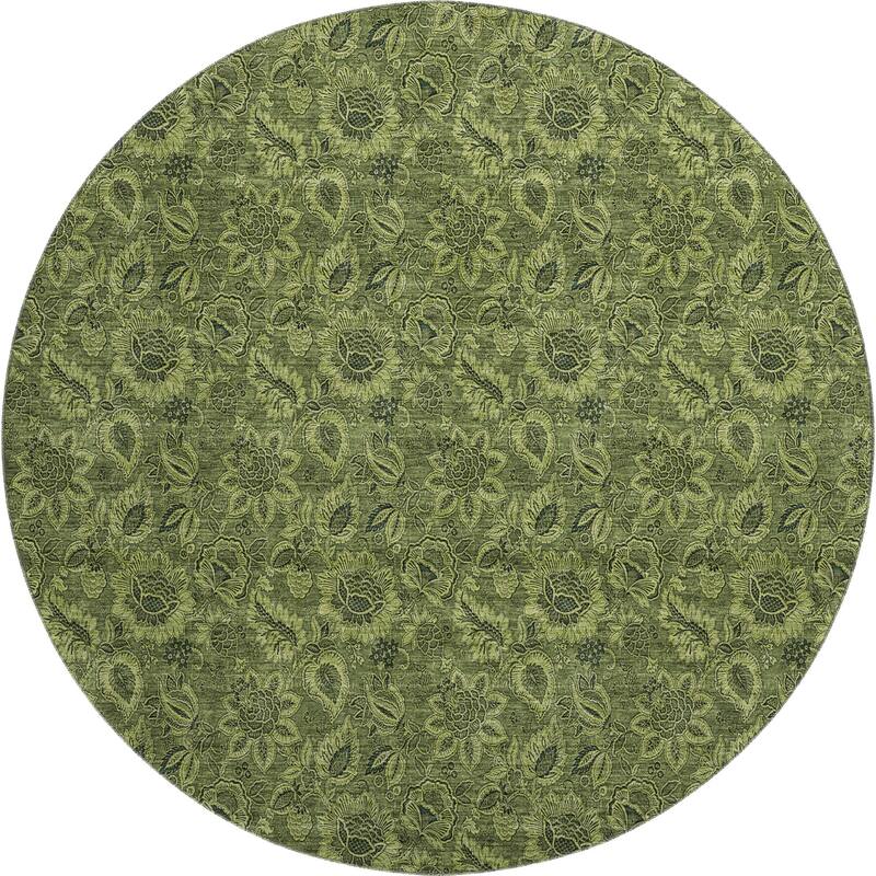 Premium Washable Super Soft Floral Mayfield Rug