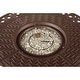 preview thumbnail 11 of 29, Round 34 in. x 34 in. Aluminum Propane Fire Pit Table with Glass Beads, Two Covers, Lid, 37,000 BTUs
