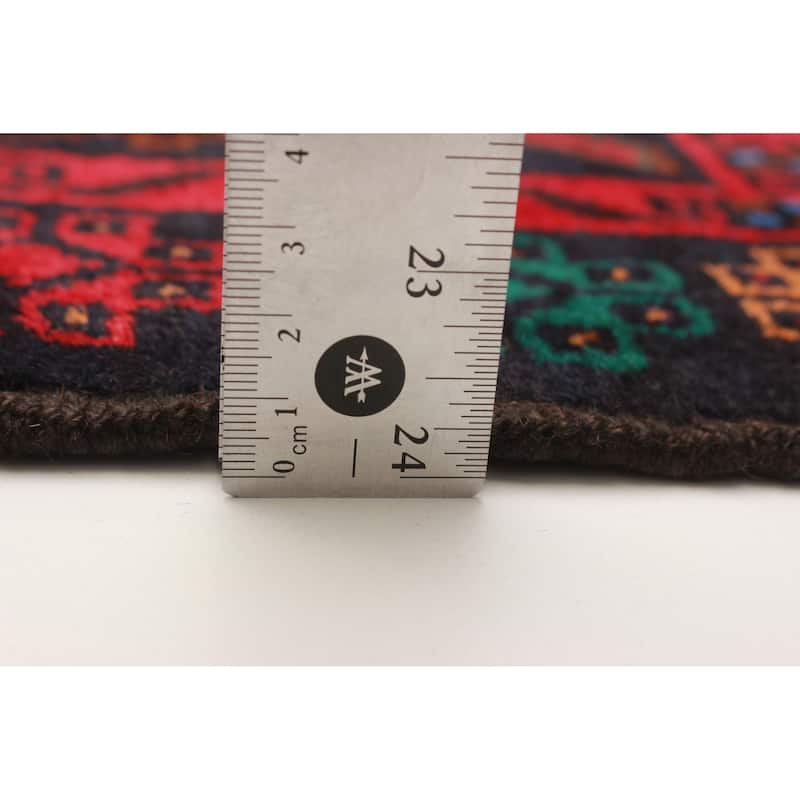 Teimani Red Rug 3'0" x 4'10" - 3'0 x 4'10