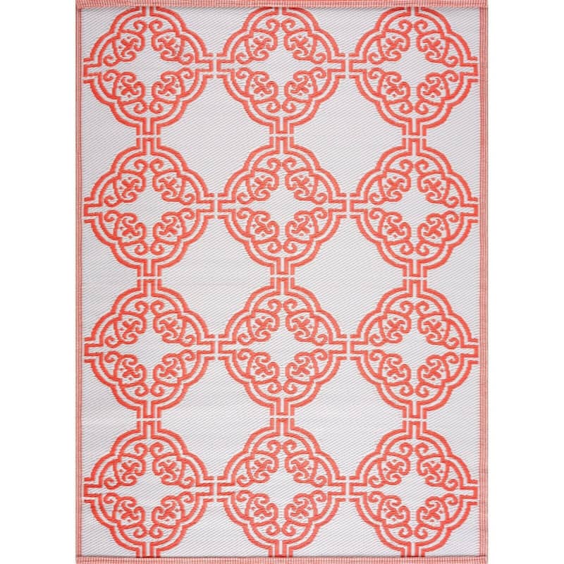Marrakech Design 100% Eco-friendly Lightweight Plastic Outdoor Mat/Rug