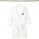 preview thumbnail 17 of 103, Sweet Kids 100% Polyester SUPER PLUSH Double Brushed Hooded Bathrobe with Navy Bookman Monogram