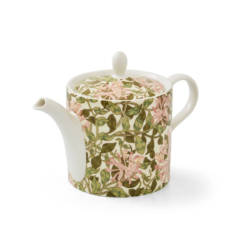 Spode Morris and Co Teapot 2Pt Honesuckle - 2 Pint/ 37 Oz