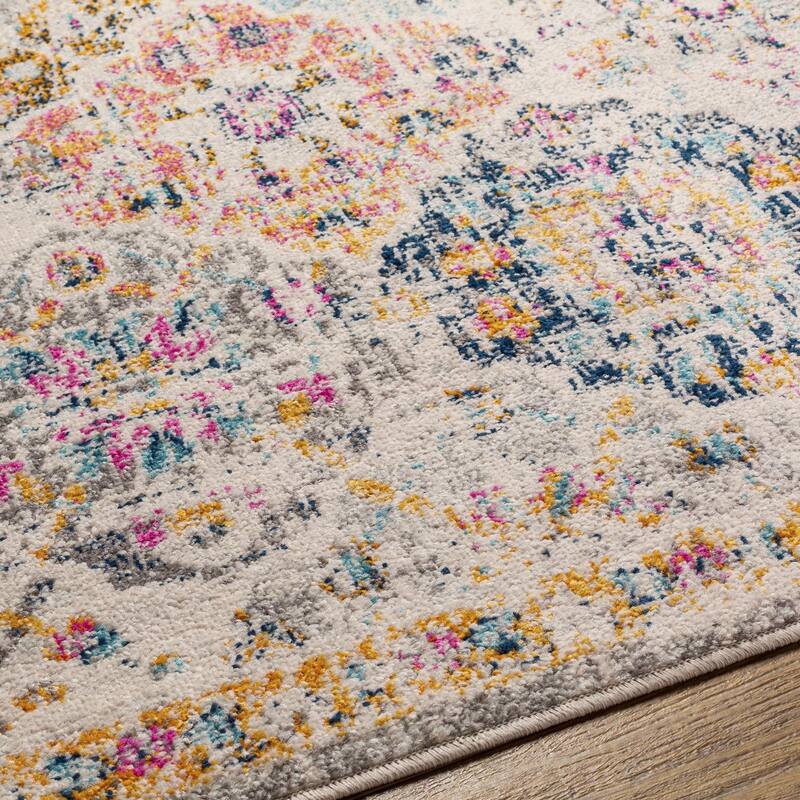 Livabliss Harput Transitional Medallion Area Rug