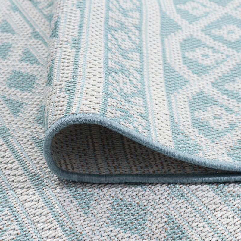 Vision Coastal Stripe Indoor/Outdoor Area Rug