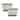 Southern Patio Brentwood Ceramic Indoor Pot Planter, 2-Pack - 8.5" W (2-Pack)