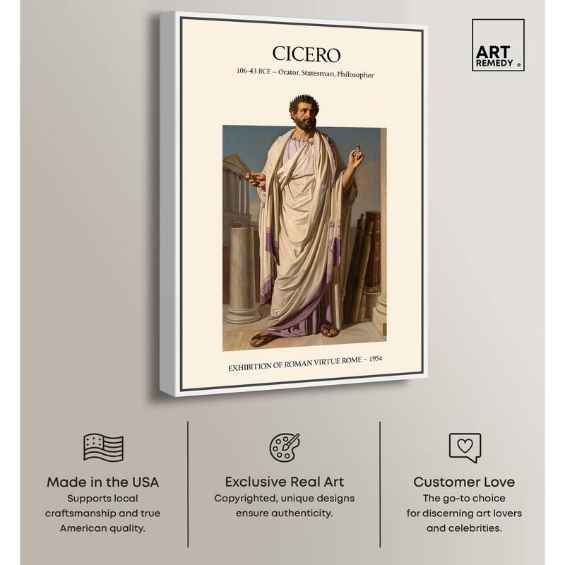 Visual Representation of Cicero Canvas by Art Remedy