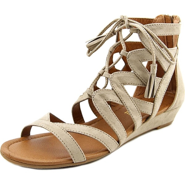 canvas gladiator sandals