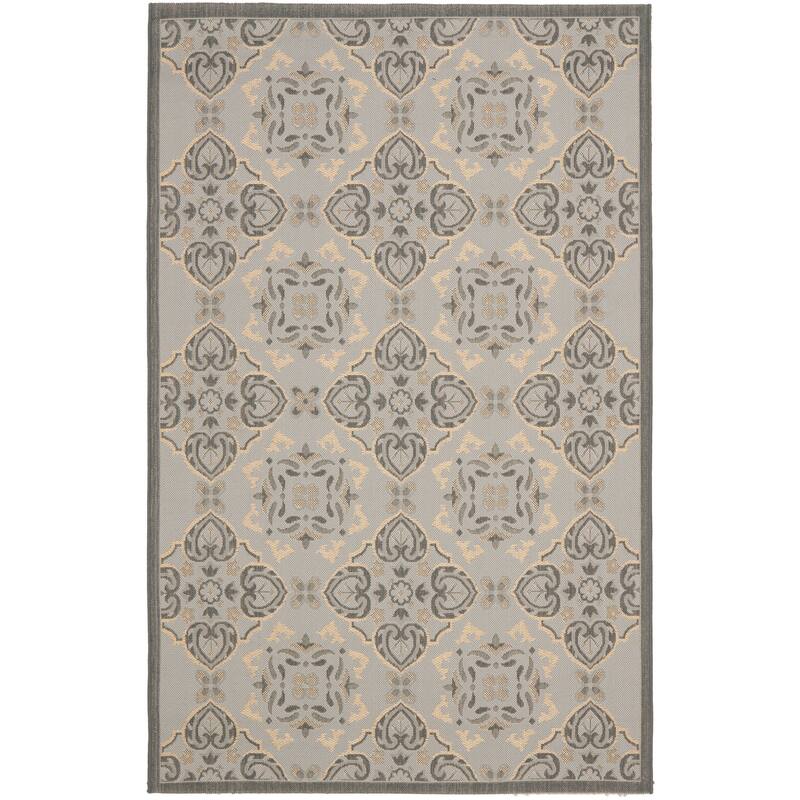 SAFAVIEH Courtyard Ragnhild Indoor/ Outdoor Waterproof Patio Backyard Rug