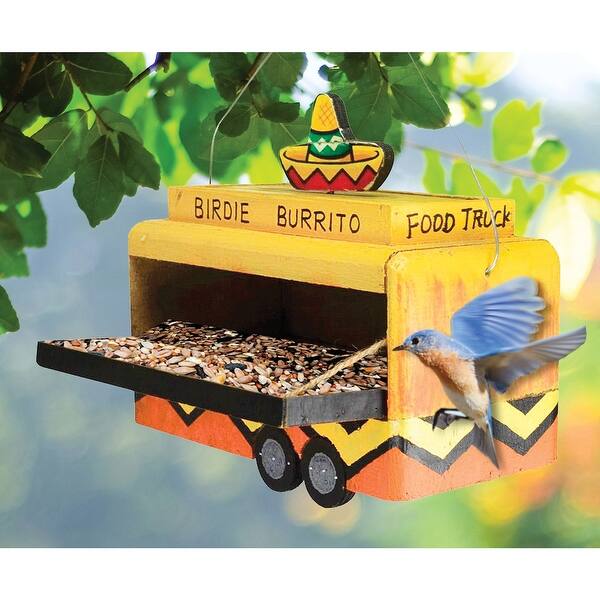 Shop Songbird Essentials Birdie Burrito Food Truck Bird Feeder