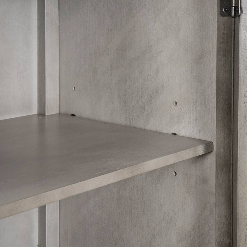 40"Modern Cabinets with Unique Design Doors with 1 Adjustable Shelves,Suitable for Multiple Rooms
