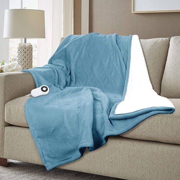 Electric throw blanket bed bath and beyond sales