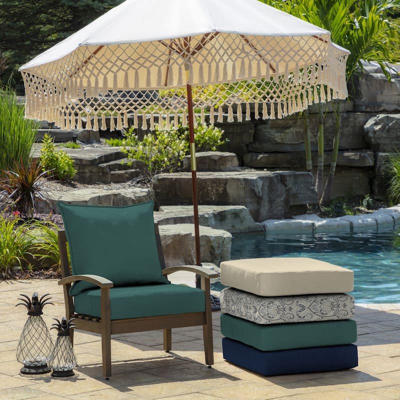 ARDEN Outdoor Deep Seating Cushion Set 24 x 24 - 46.5"L x 24"W