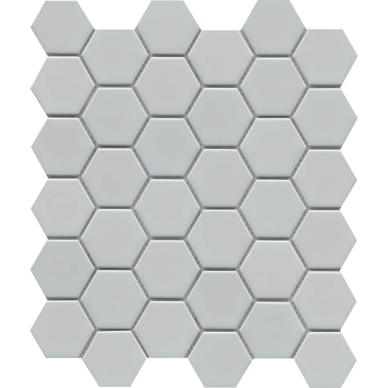 Emser Tile Influence - 11" x 13" Hexagon Geometric Mosaic Wall Tile -