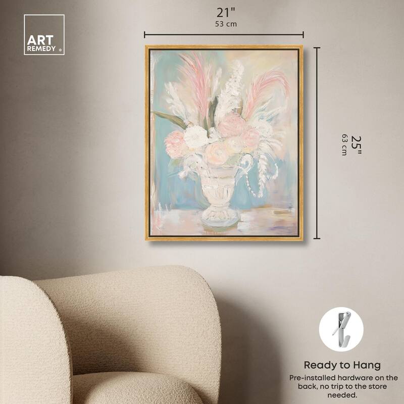 Still Life in Soft Hues I Canvas by Art Remedy
