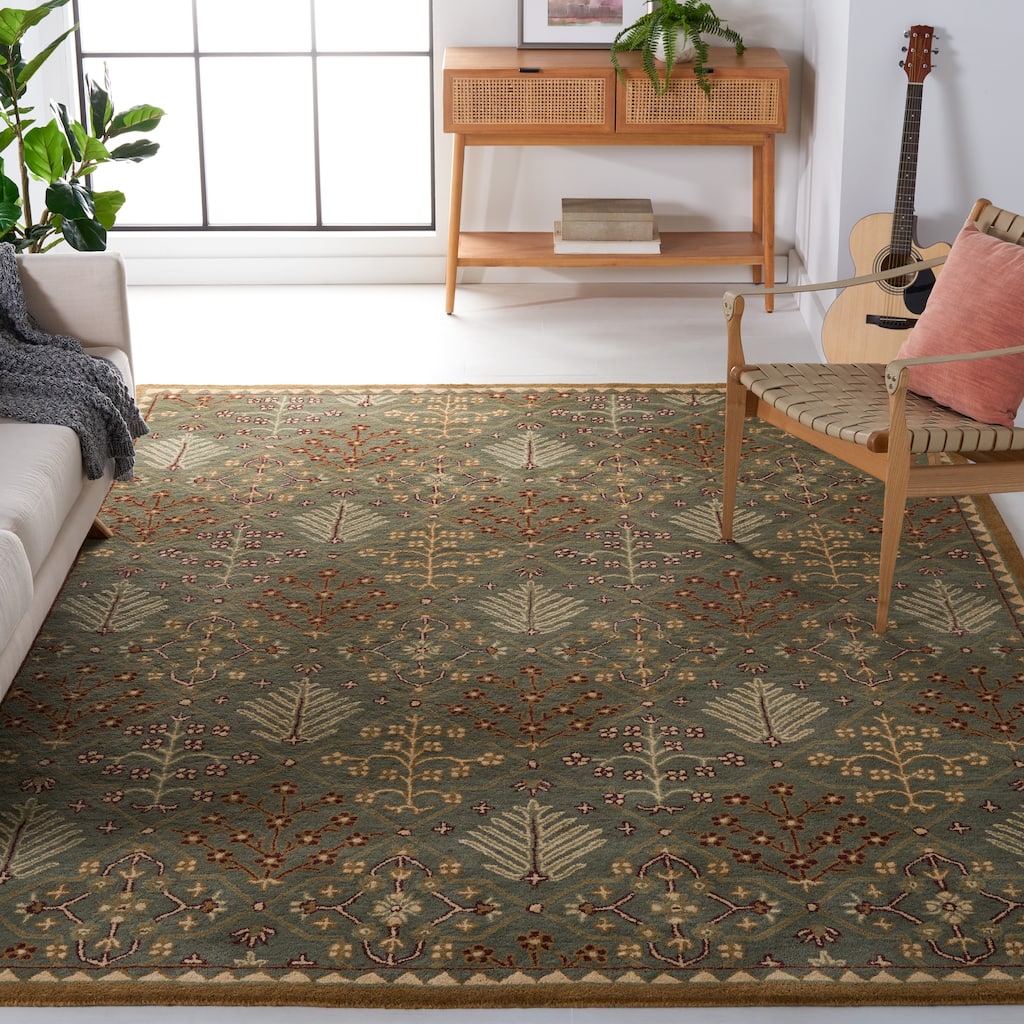 SAFAVIEH Handmade Antiquity Dhurata Traditional Oriental Wool Rug