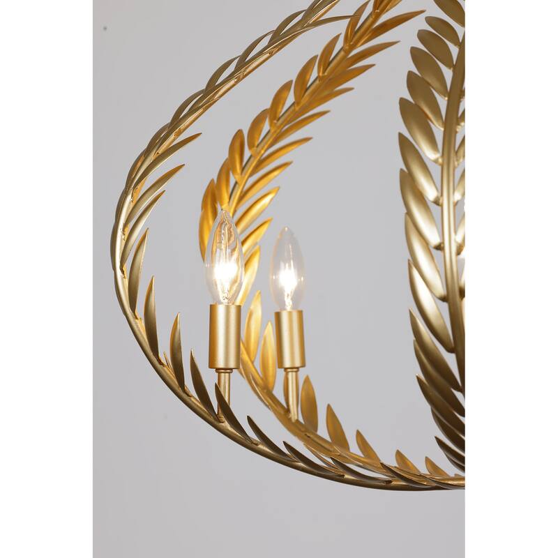 Savoy House 1-4000-6 Atlas 6 Light 29" Wide Taper Candle Abstract
