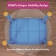 preview thumbnail 6 of 5, Kids Table, Plastic Children Activity Rectangular Table for School, Home, Play, Reading Dining, Kindergarten